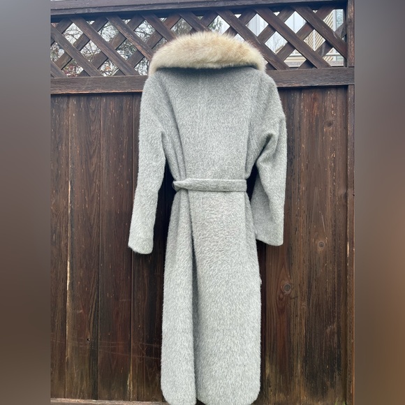 Pure Mohair Wool Penny Lane Coat/ Union made / Fox Fur / Luxury vintage - Picture 5 of 11